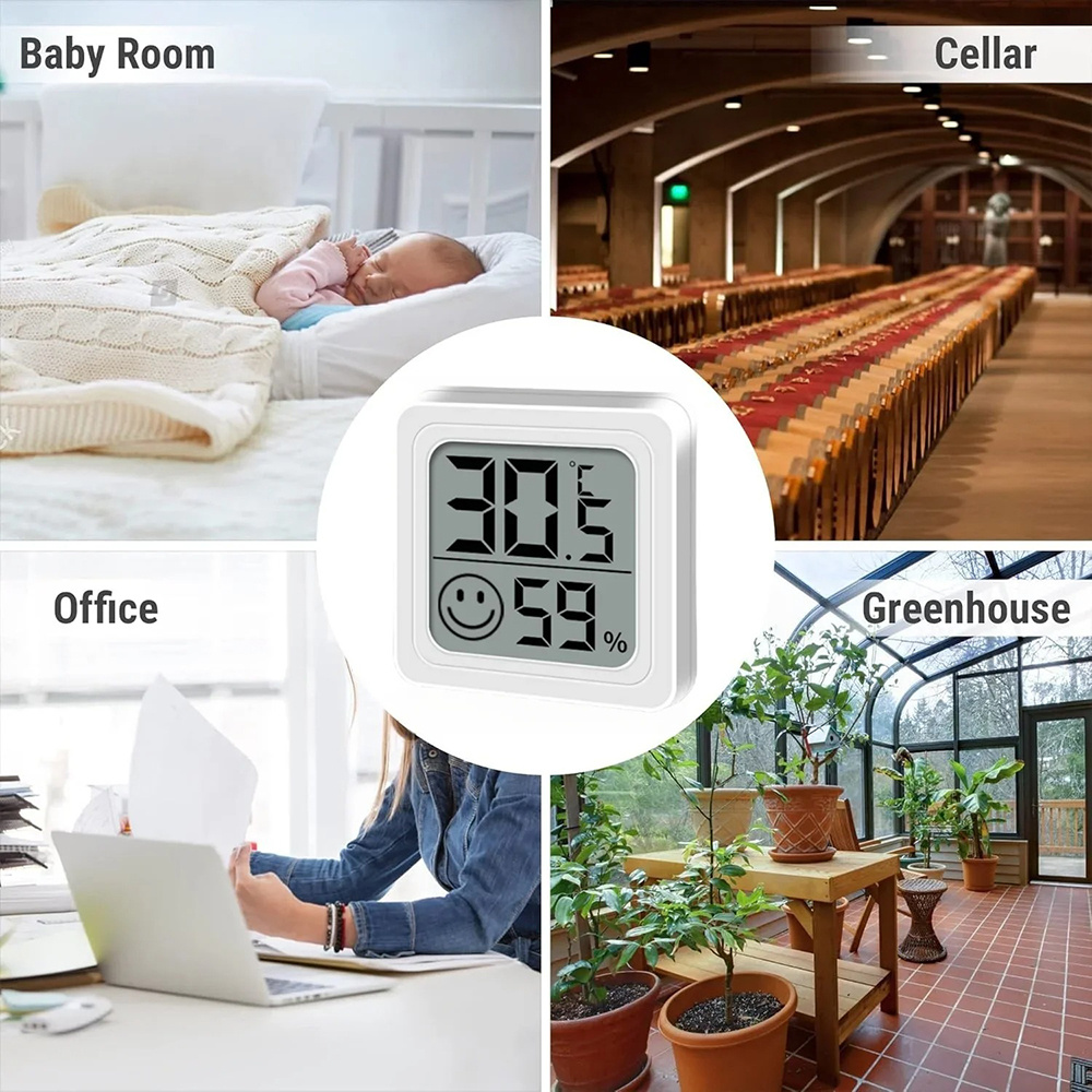 Thermomètre numérique LCD Port - Weather Station Indoor avis et prix