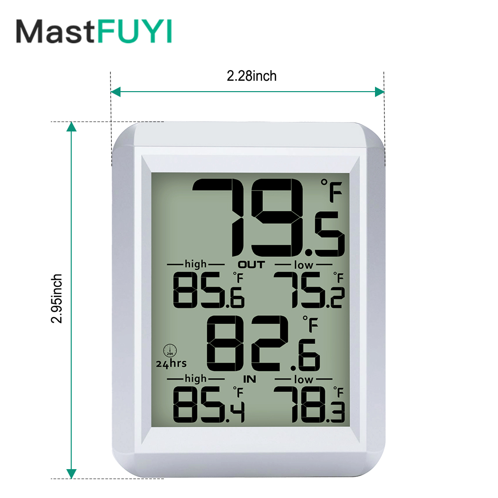 MASTFUYI Thermomètre numérique - Weather Station Indoor avis et prix