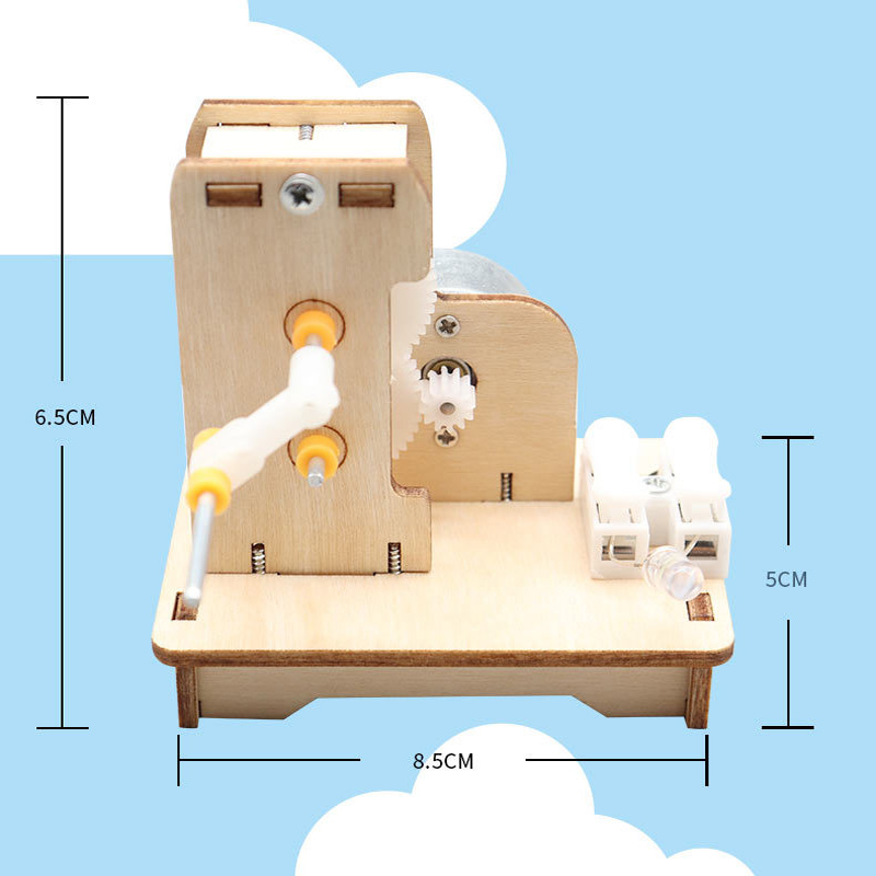 Mini générateur manuel à monte - Science Project Diy avis et prix