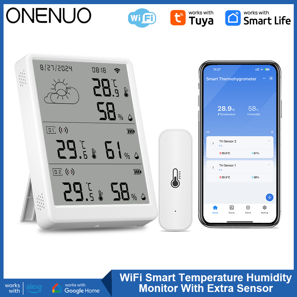 Tuya – Station météo WiFi, cap - Weather Station Indoor avis et prix
