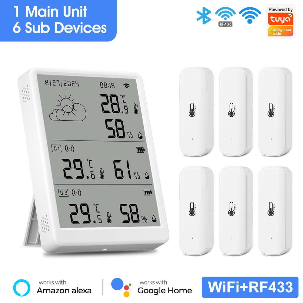 SMATRUL Tuya WiFi capteur de t - Weather Station Indoor avis et prix