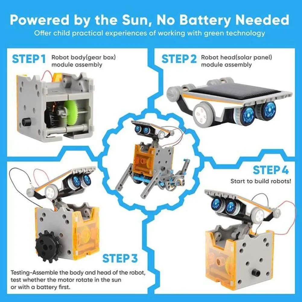 Kit scientifique de Robot à én - Science Project Diy avis et prix