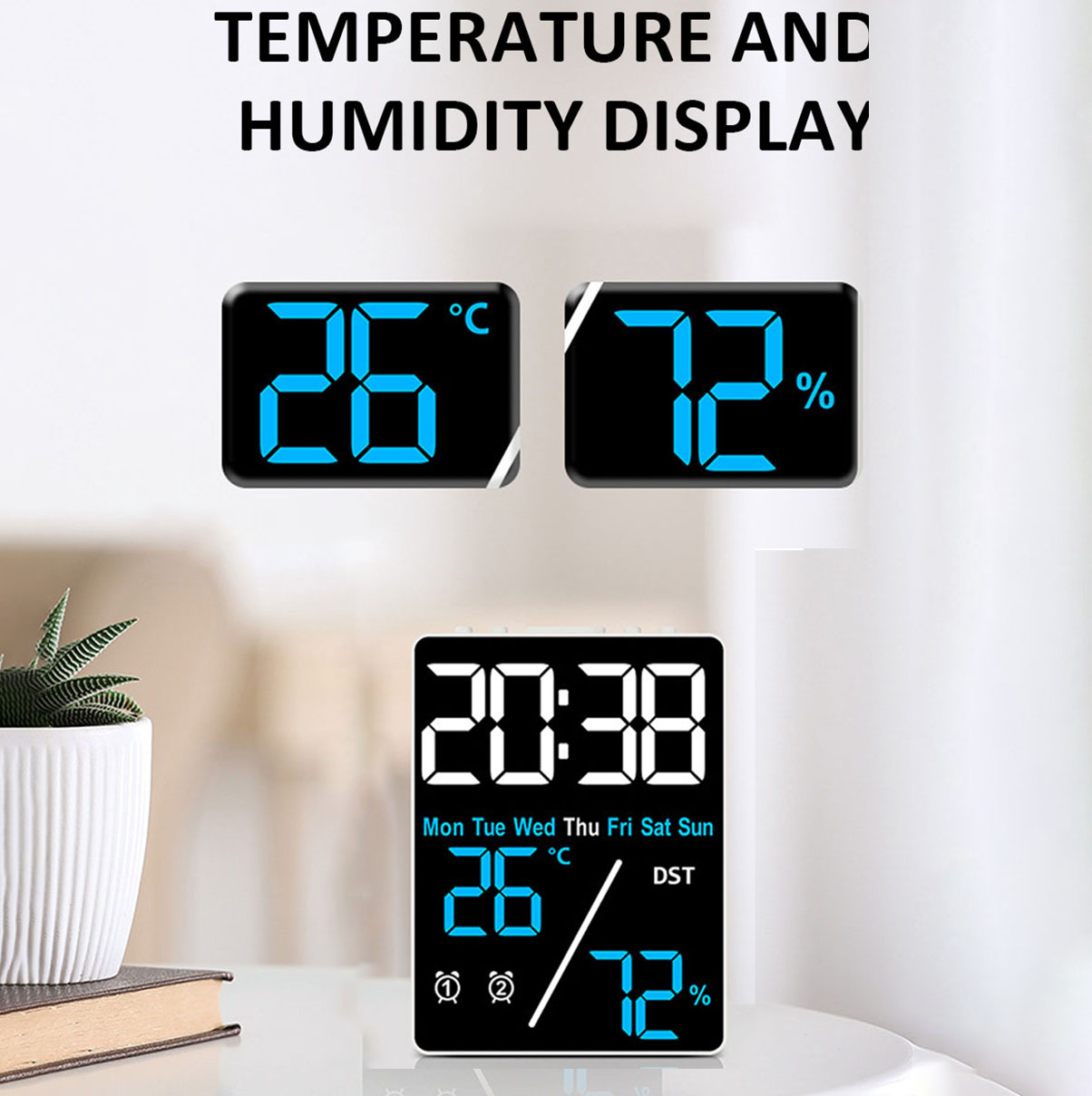Réveil numérique multifonction - Weather Station Indoor avis et prix