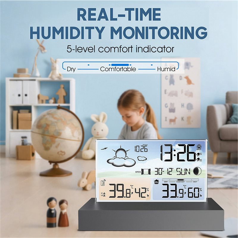 NOUVEAU - EN STOCK - Station m - Weather Station Indoor avis et prix